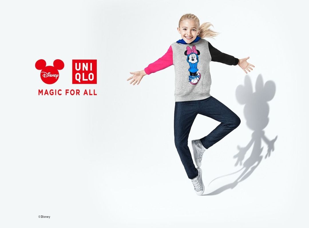 目前,优衣库与迪士尼的跨界合作的项目magic for all拉开序幕,从项目
